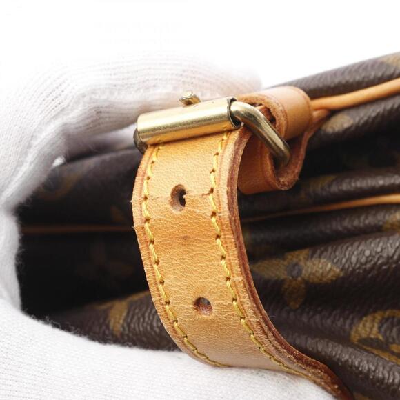 LOUIS VUITTON Brown Monogram Leather Shoulder Bag - Picture 6 of 10